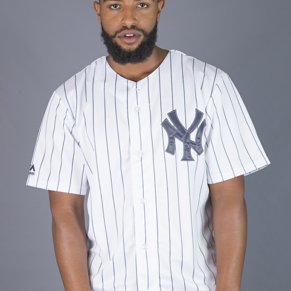 New York Yankees MLB Majestic Cool Base Jersey - Picture 3 of 5
